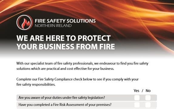 FSS A5 FireSafety Checklist