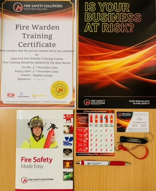 FIRE WARDEN/MARSHAL TRAINING PACKS