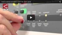 Fire Alarm Reset Demo - CTec Panel